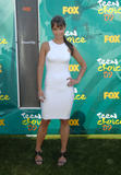 Jordana Brewster in white dress at the 2009 Teen Choice Awards