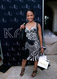Christina Milian shows cleavage at Kari Feinstein MTV Movie Awards Style Lounge Day 1 in Los Angeles