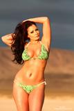 Aria Giovanni - Glamour - Green Paisley Bikini -o3hrtkmm74.jpg