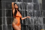 Alison Tyler - Sheer Orange Bodysuit -f4p884gzzi.jpg